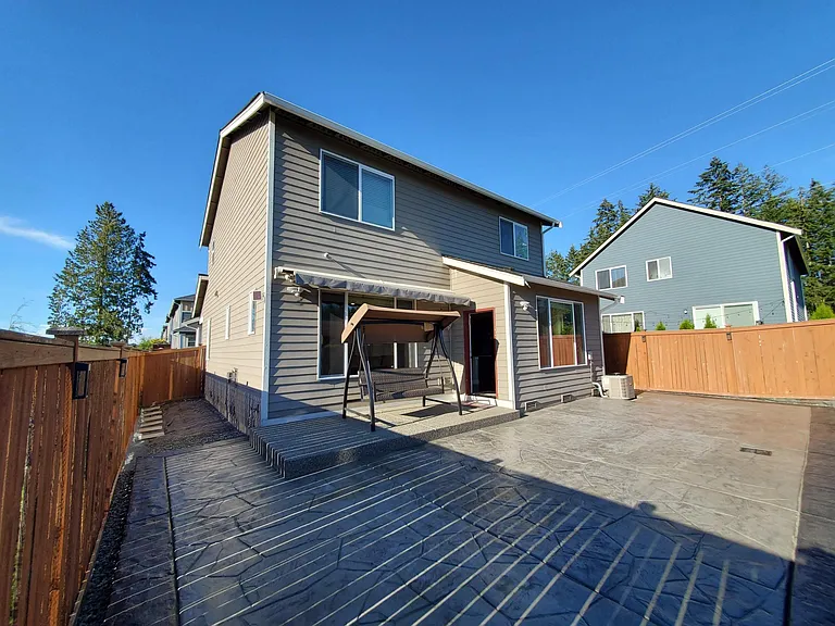 Backyard (Concrete Patio)