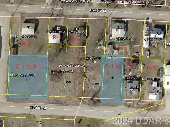 Lots 5 & C 10 Fifth St E, Eldon, MO 65026