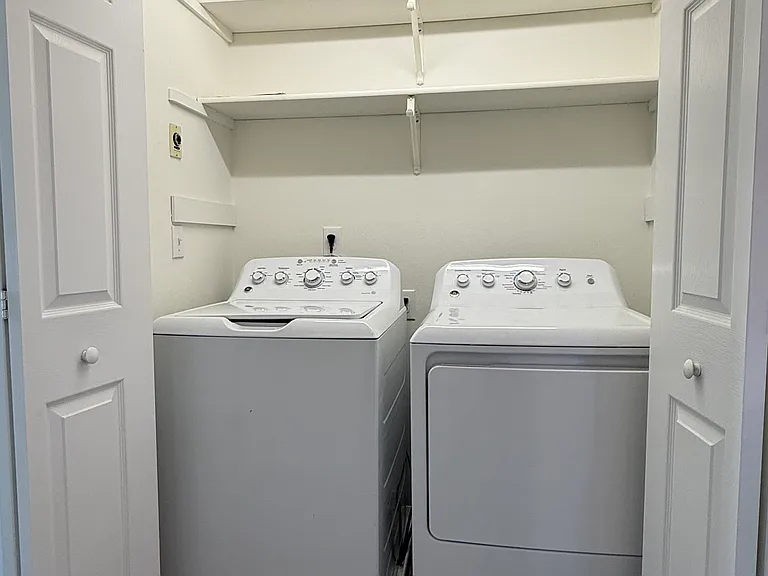 laundry upstairs