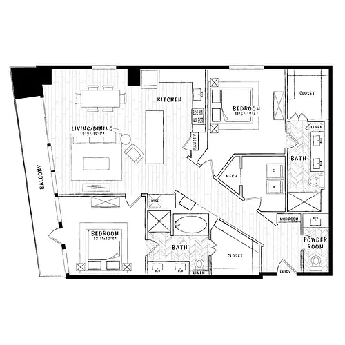 Floor plan B5