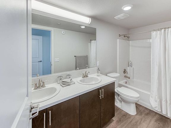 guest bathroom, double sink