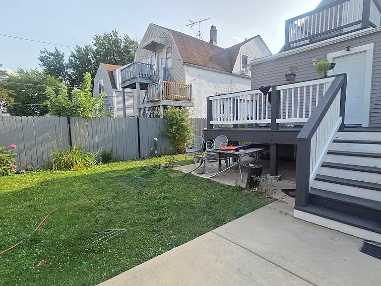 Shared backyard