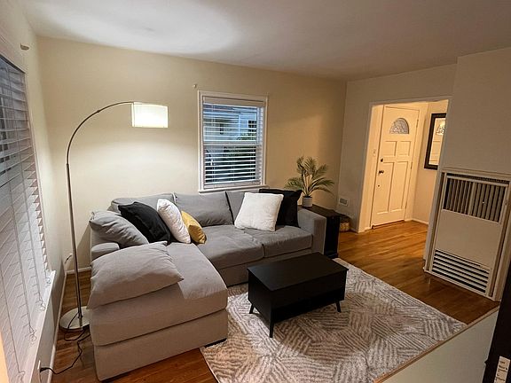 Living room and front door