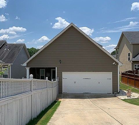 Back Entrance and Garage