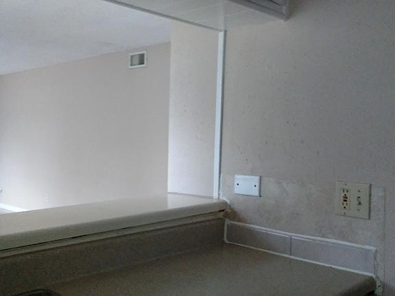 kitchen view  of the living area