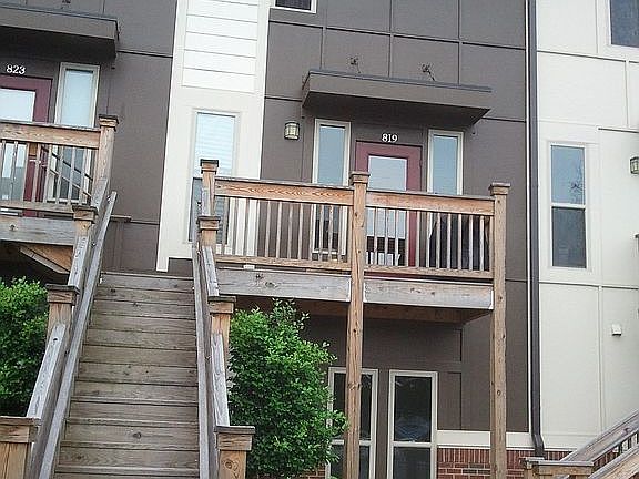 Parking lot facing entrance