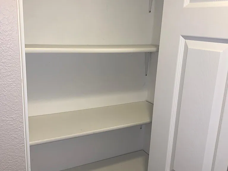 Hall closet.