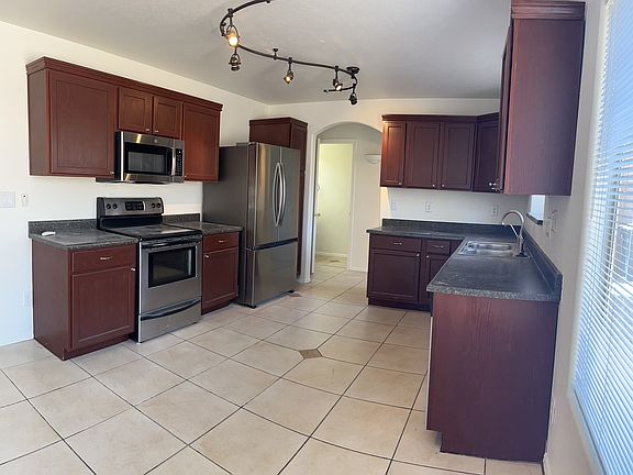Kitchen with new sink and faucet