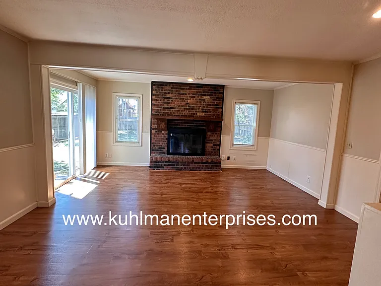 Fireplace in living 2nd living area