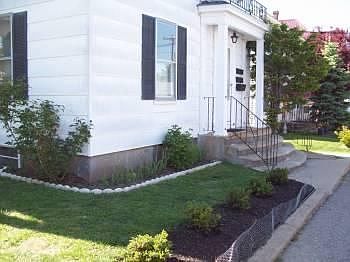 Front of building