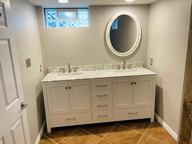 Basement bath