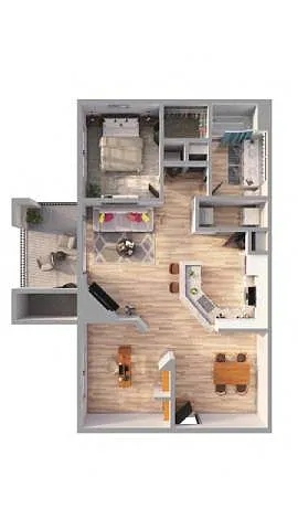 Floor plan A1D