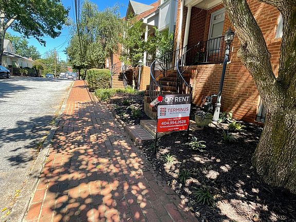 Quiet, tree-lined street
