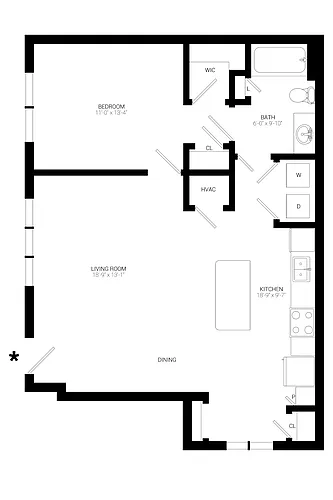 Floor plan A2- Lower