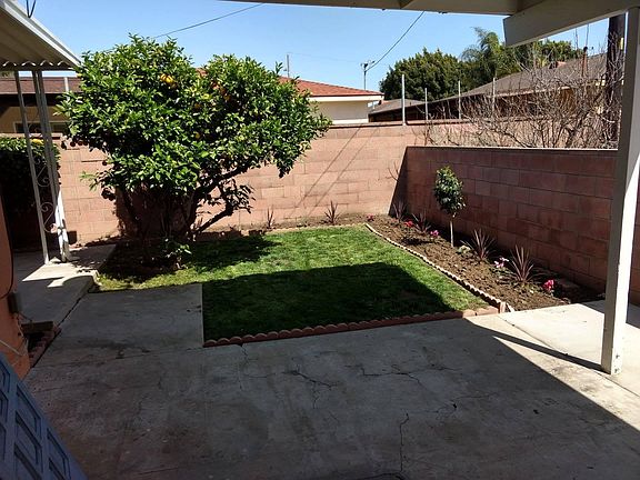 one of two covered patios