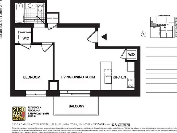 2nd image of 2130 Adam Clayton Powell Jr Blvd #5A