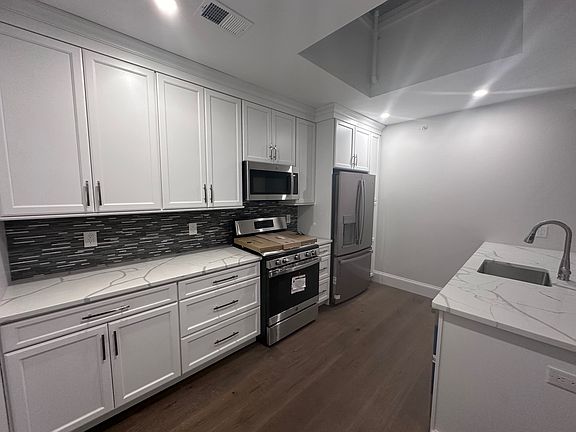Kitchen with skylight