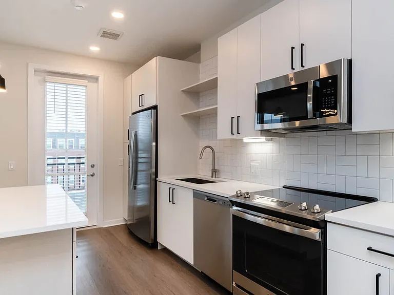 Kitchen with Stainless Steel Appliances