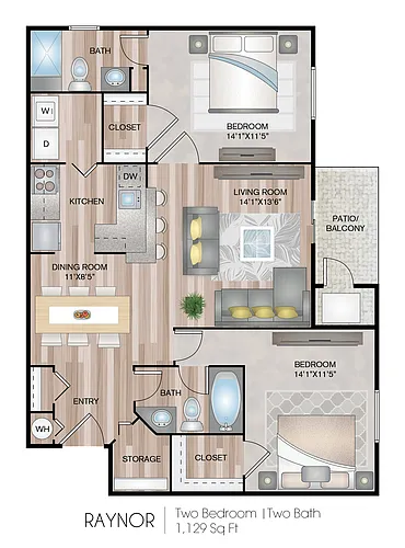 Floor plan RAYNOR