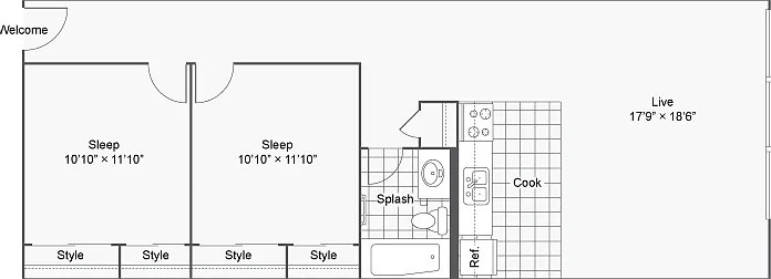 929 sqft 929 sqft