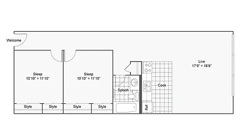 Floor plan 2U
