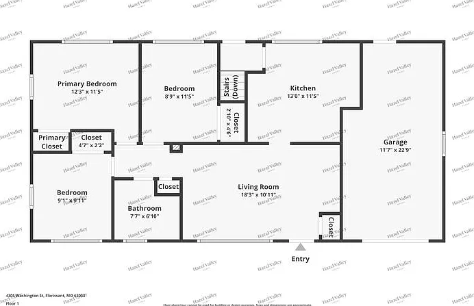 3 bed, 1.0 bath, 864 sqft, $1,445 — Photo 2