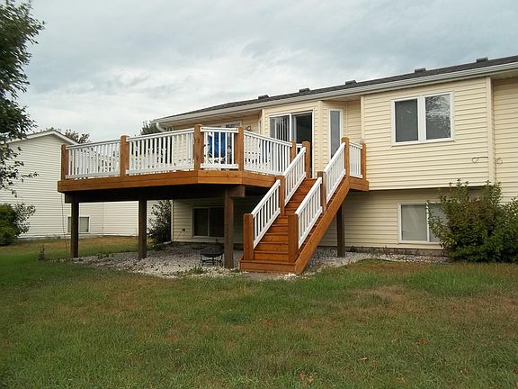 Large and beautiful deck