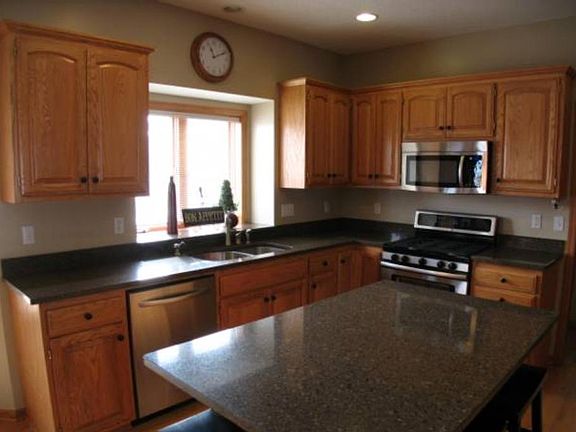 granite countertops and stainless appliances