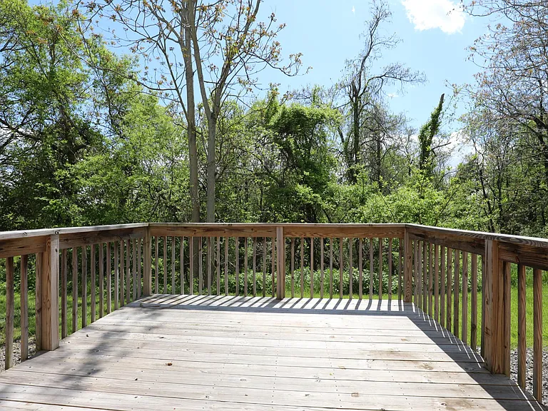 Rear porch