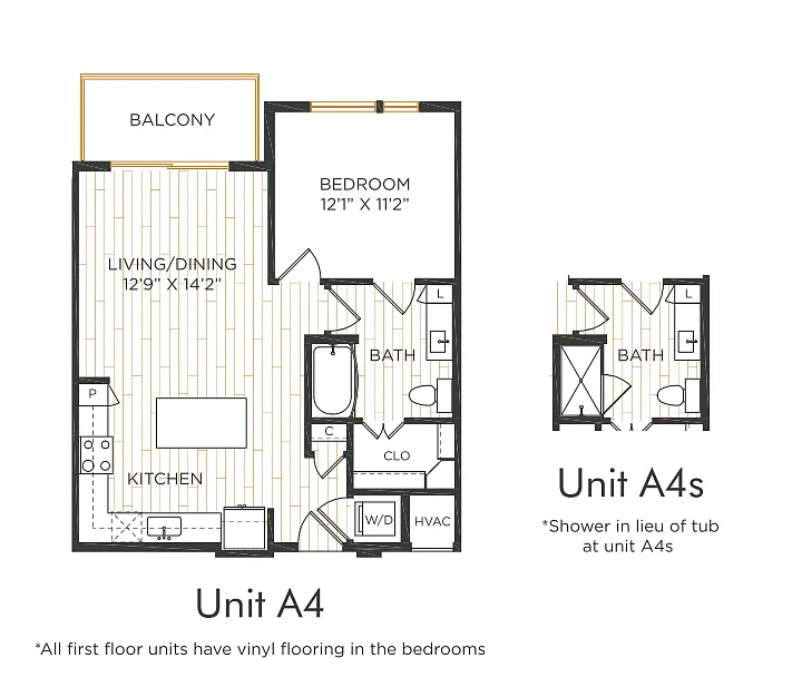 Floor plan A4