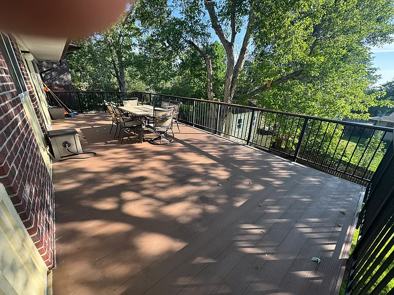 Deck morning shade