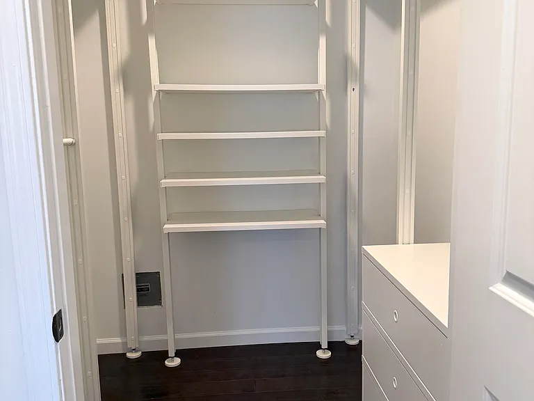 Main bedroom walk-in closet.