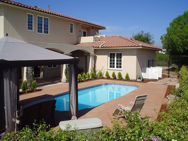 Pool deck