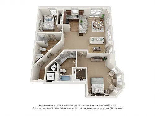 Floor plan Montgomery