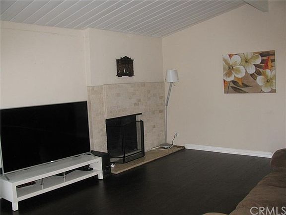 Beautiful fireplace in the living room