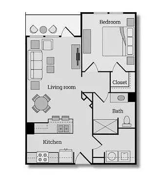 Floor plan A1a