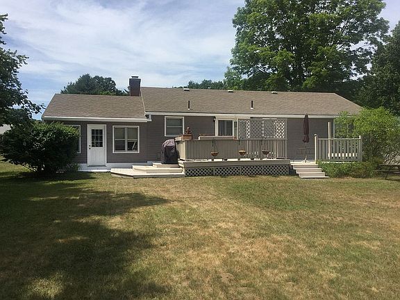 Large private fenced yard