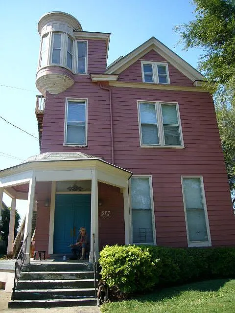View of the front of the building