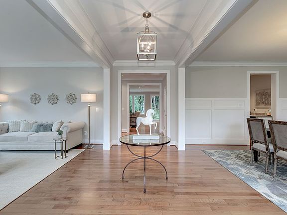Foyer with Chandelier