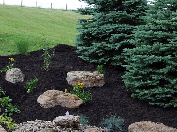 includes water feature rock