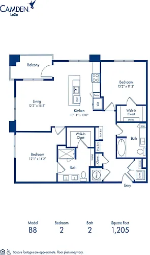 Floor plan B8
