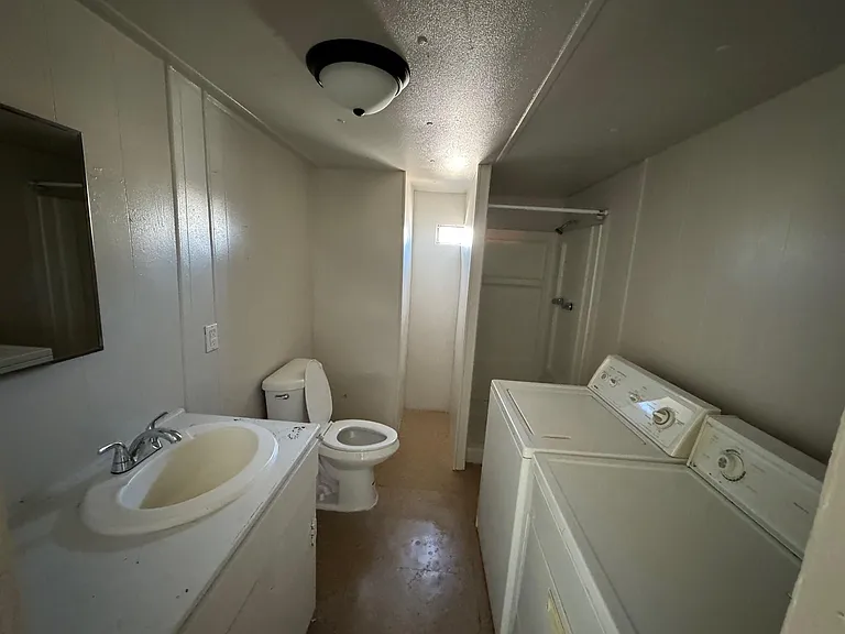 Hallway Bathroom/ Laundry Room