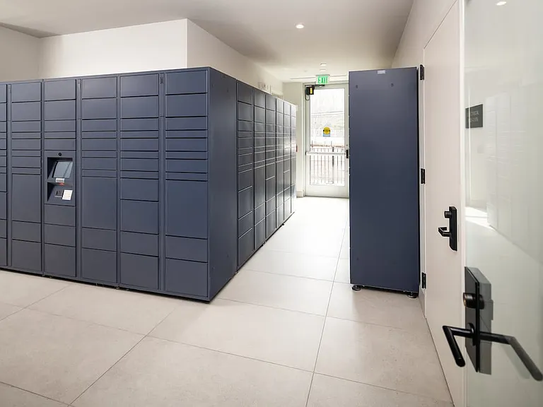 Amazon package lockers
