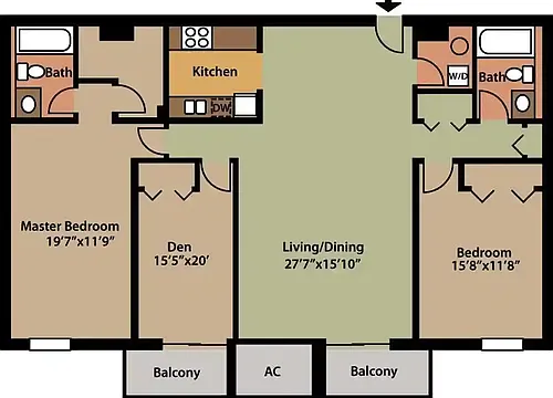 Floor plan The Saint Charles