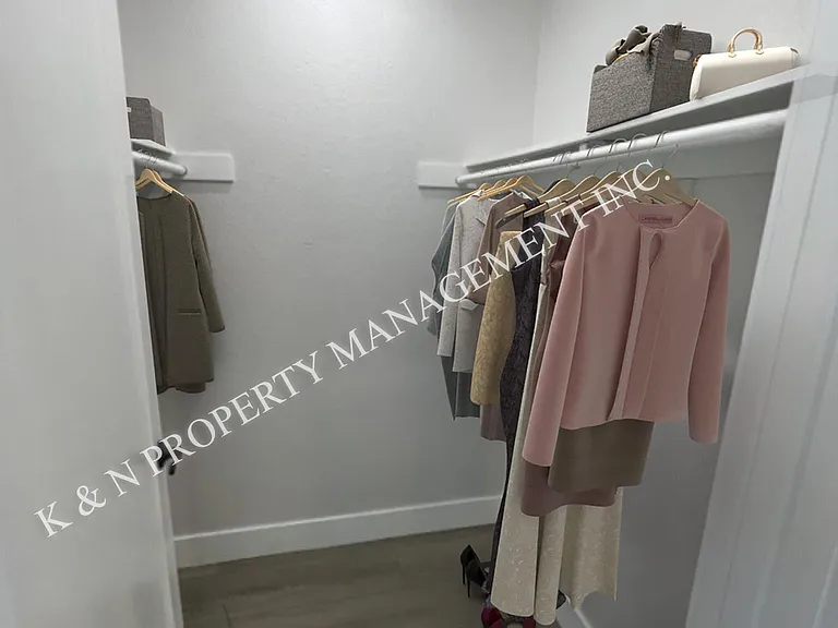 Walk-in closet for Bedroom #2