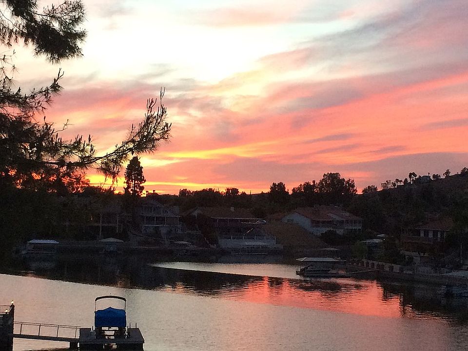 Sunsets from back porch 