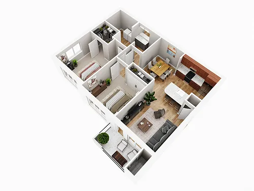 Floor plan Bridge