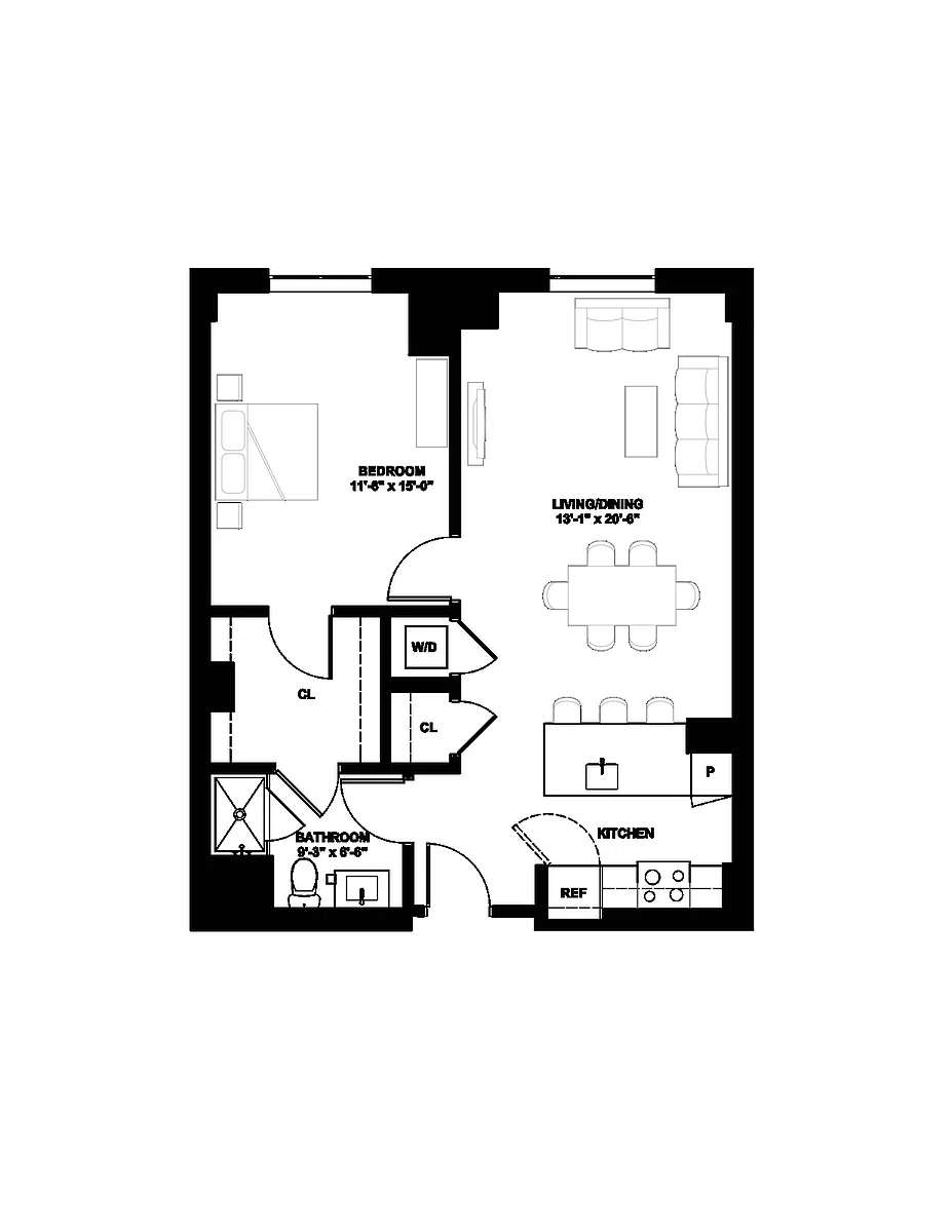 Floor plan 1G-PH