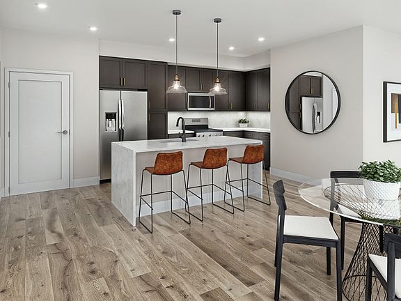 Bright kitchen with abundant cabinet space