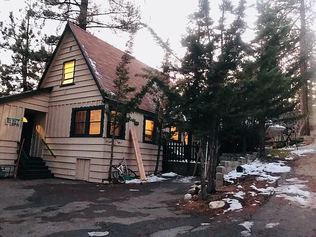 Front of property, Parking area